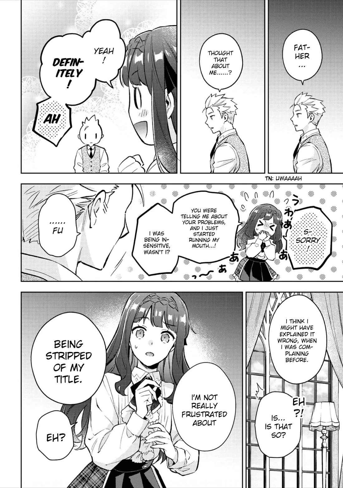 The Beloved Granddaughter of a Yakuza Family Was Reincarnated as the Daughter of a Gangster in an Otome Game Chapter 20 page 15 - Chapter 20