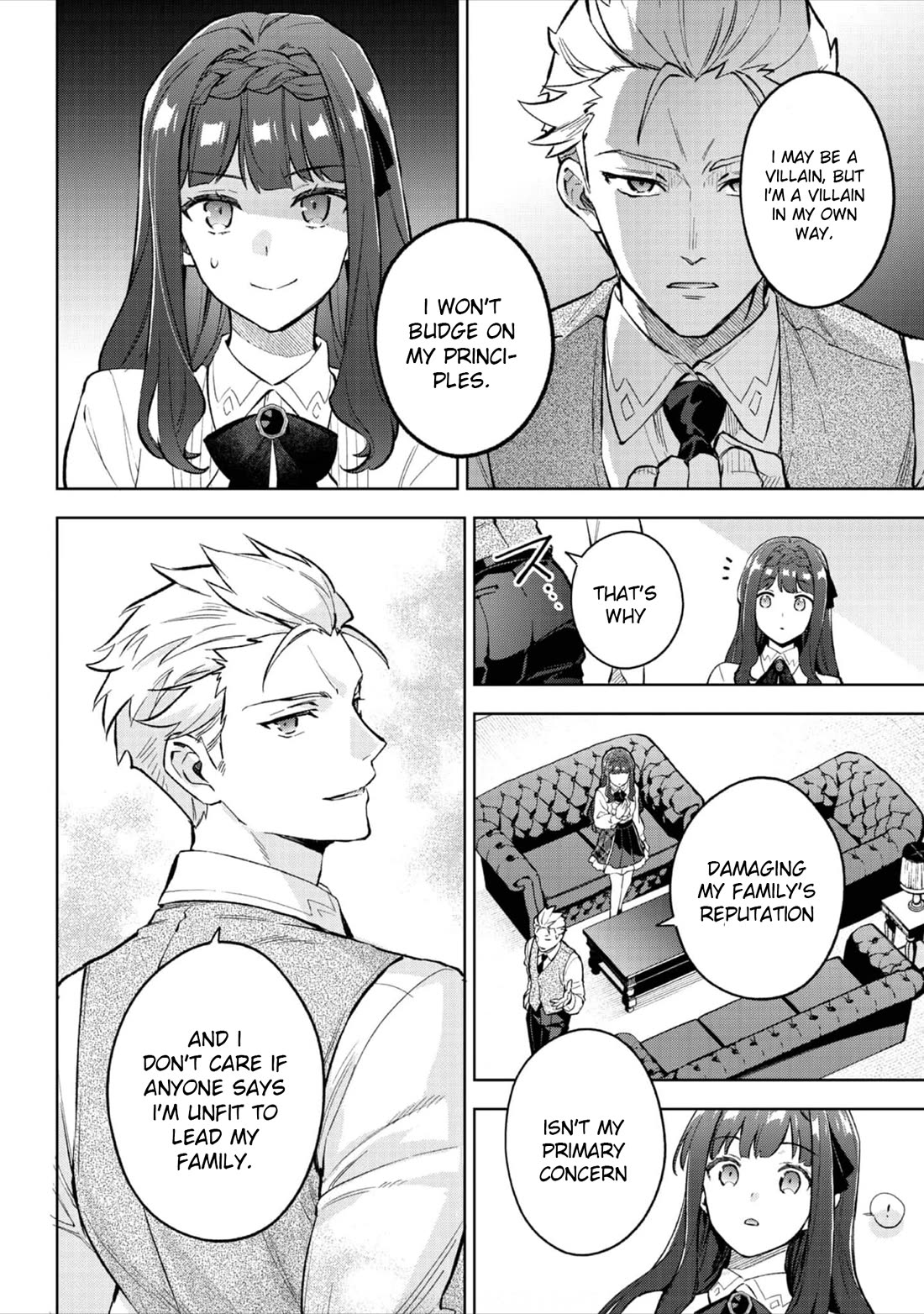 The Beloved Granddaughter of a Yakuza Family Was Reincarnated as the Daughter of a Gangster in an Otome Game Chapter 20 page 17 - Chapter 20