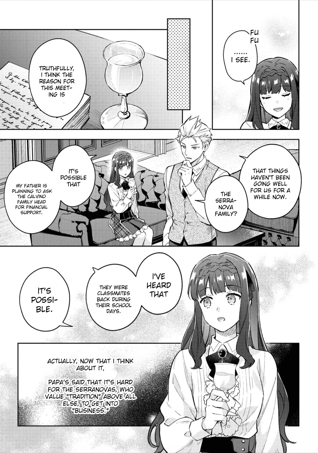 The Beloved Granddaughter of a Yakuza Family Was Reincarnated as the Daughter of a Gangster in an Otome Game Chapter 20 page 18 - Chapter 20