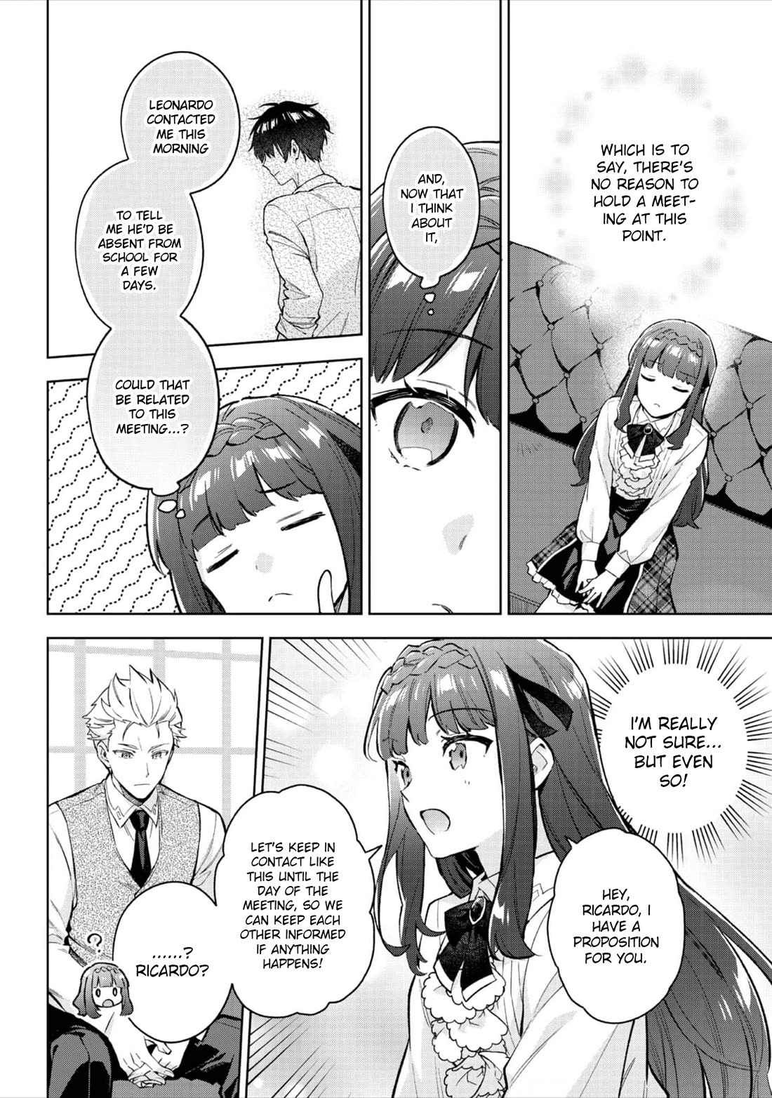 The Beloved Granddaughter of a Yakuza Family Was Reincarnated as the Daughter of a Gangster in an Otome Game Chapter 20 page 7 - Chapter 20