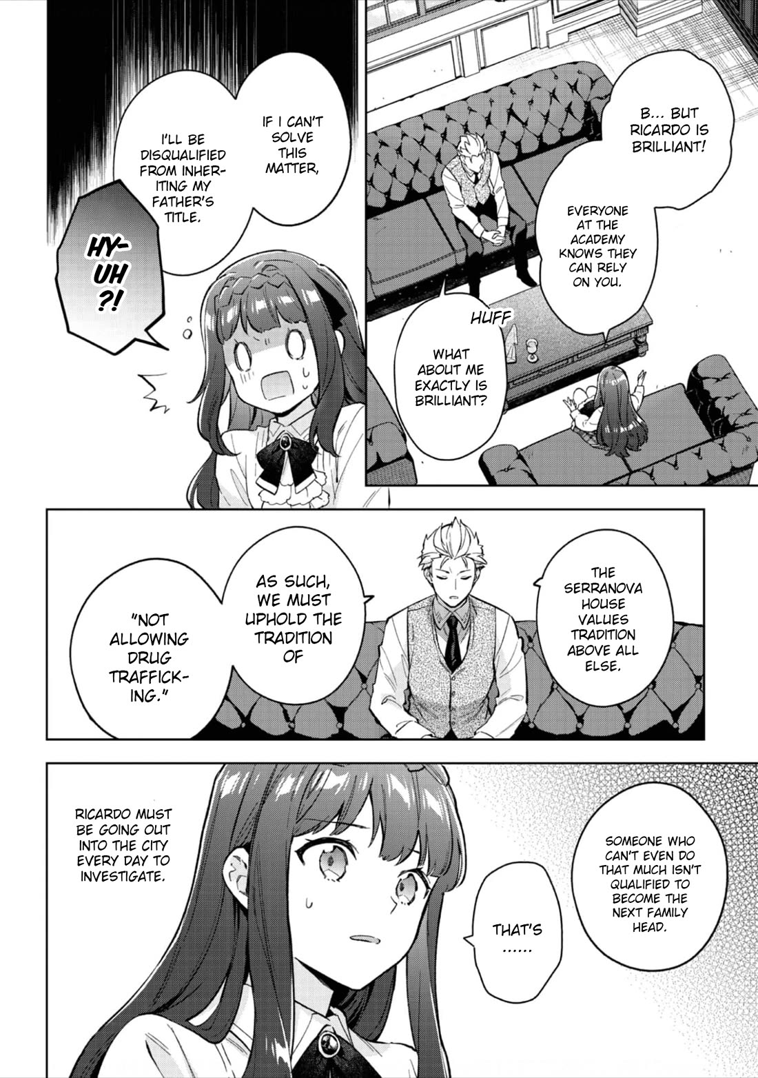 The Beloved Granddaughter of a Yakuza Family Was Reincarnated as the Daughter of a Gangster in an Otome Game Chapter 20 page 9 - Chapter 20