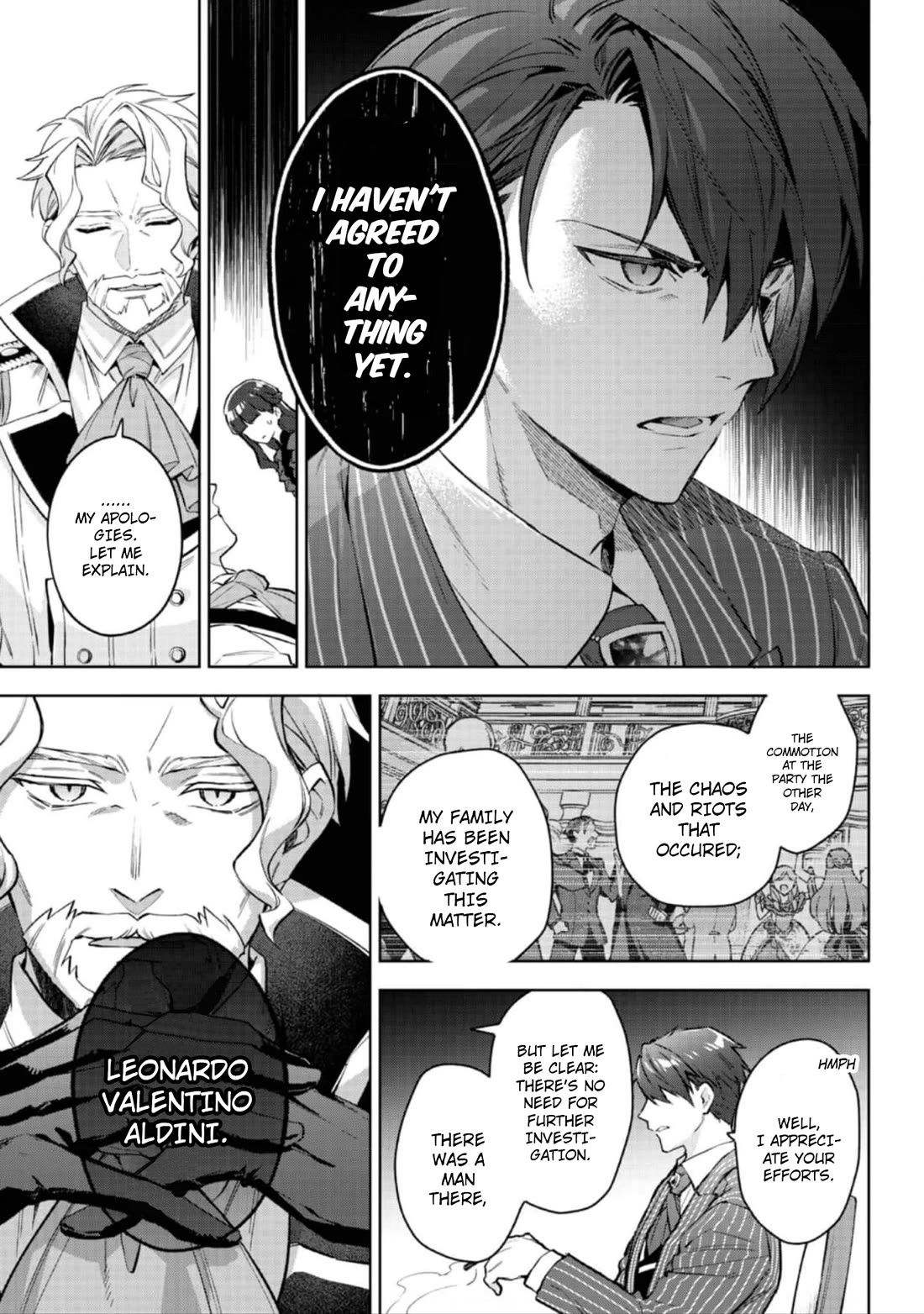 The Beloved Granddaughter of a Yakuza Family Was Reincarnated as the Daughter of a Gangster in an Otome Game Chapter 21 page 12 - Chapter 21