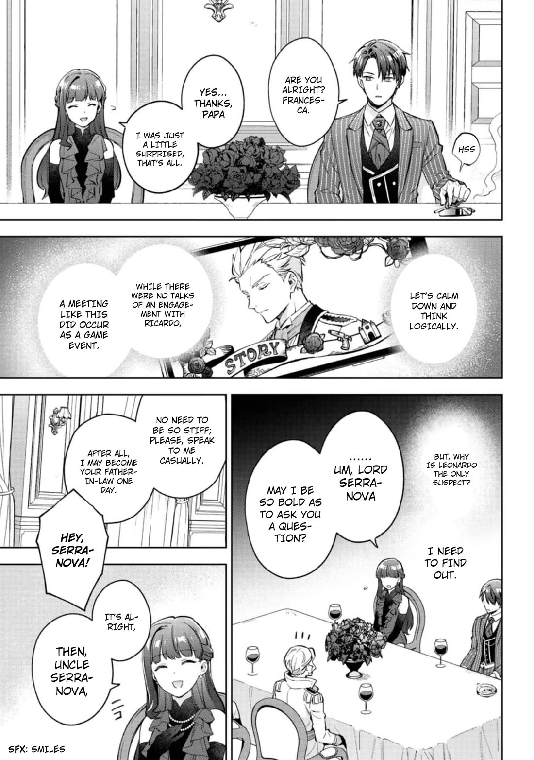 The Beloved Granddaughter of a Yakuza Family Was Reincarnated as the Daughter of a Gangster in an Otome Game Chapter 21 page 14 - Chapter 21