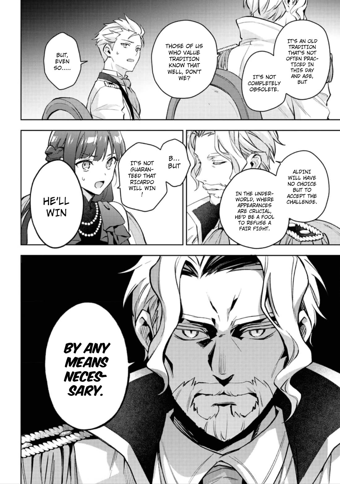 The Beloved Granddaughter of a Yakuza Family Was Reincarnated as the Daughter of a Gangster in an Otome Game Chapter 21 page 19 - Chapter 21