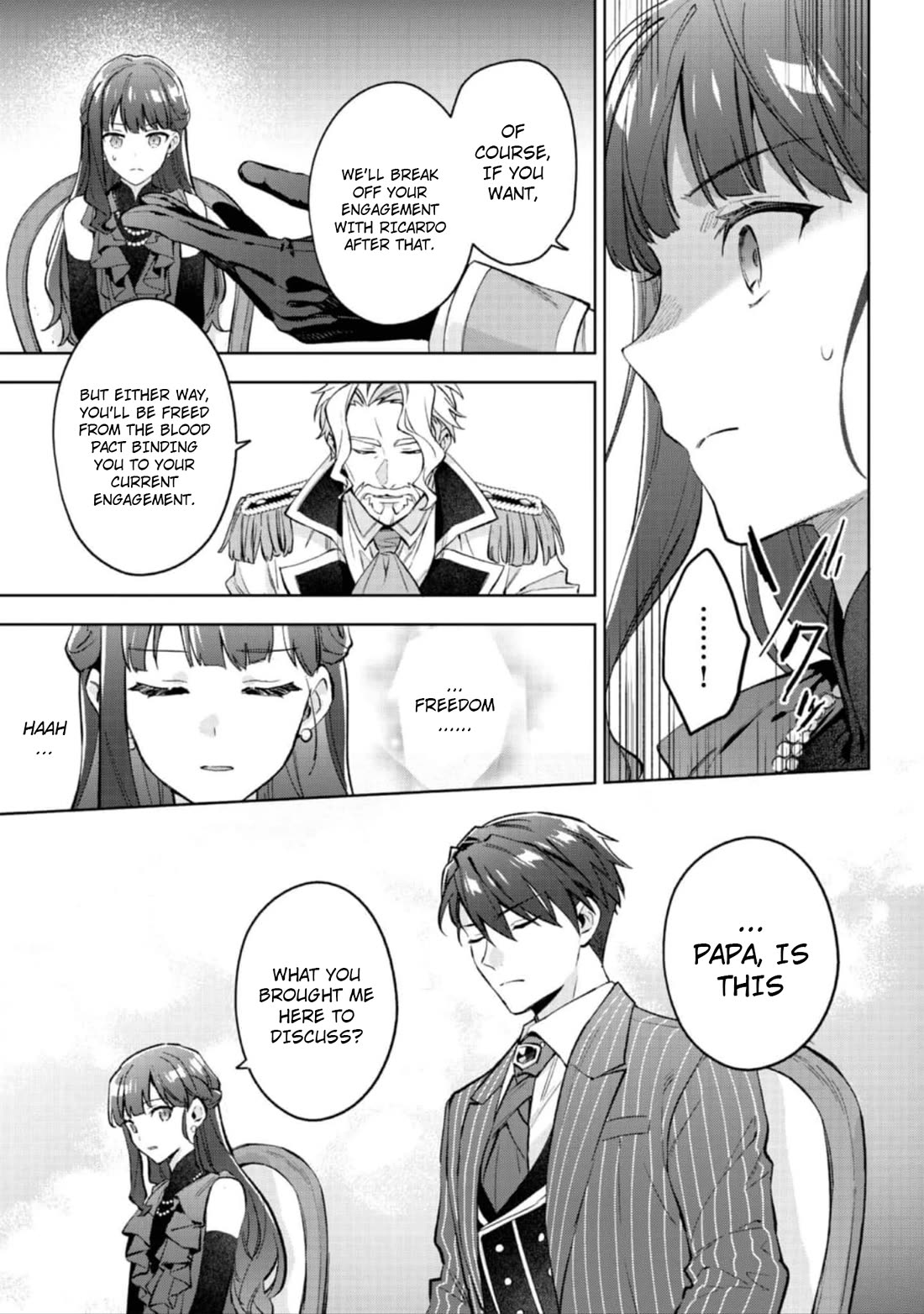 The Beloved Granddaughter of a Yakuza Family Was Reincarnated as the Daughter of a Gangster in an Otome Game Chapter 21 page 20 - Chapter 21
