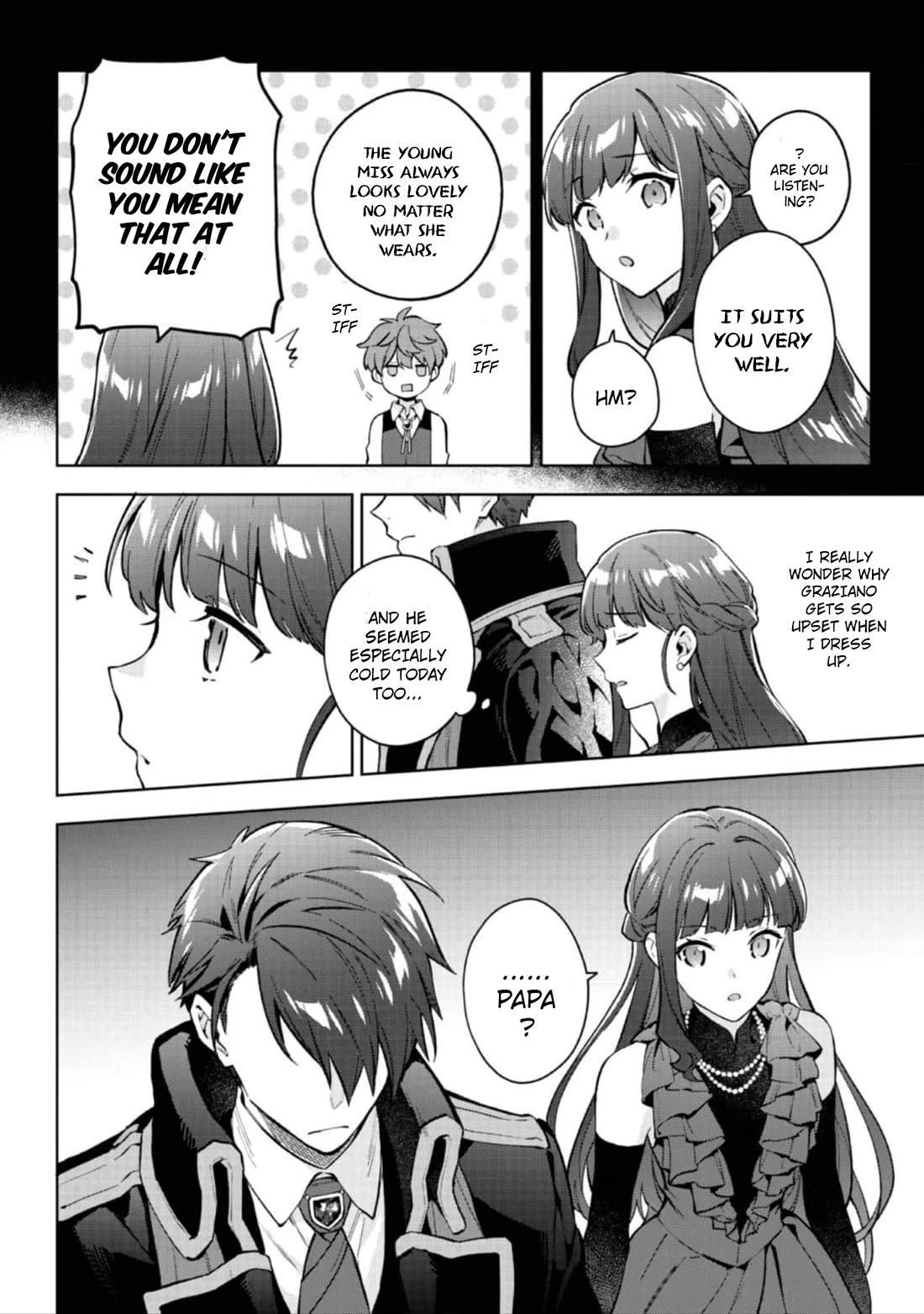 The Beloved Granddaughter of a Yakuza Family Was Reincarnated as the Daughter of a Gangster in an Otome Game Chapter 21 page 3 - Chapter 21