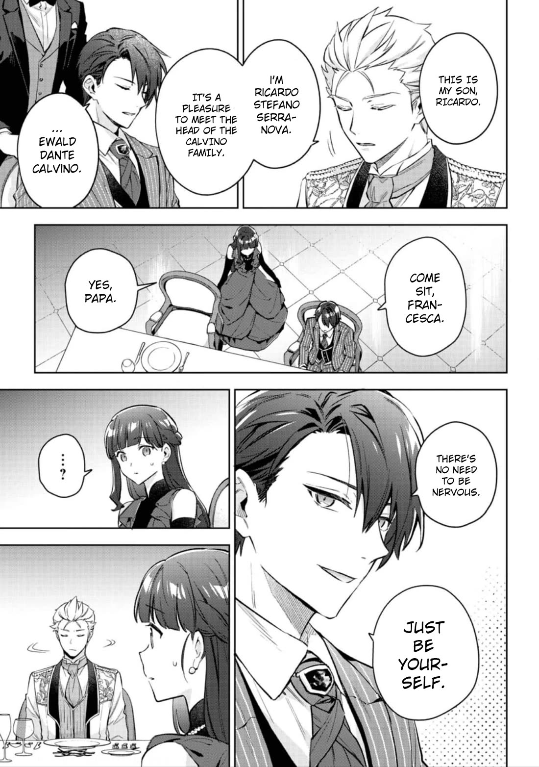 The Beloved Granddaughter of a Yakuza Family Was Reincarnated as the Daughter of a Gangster in an Otome Game Chapter 21 page 6 - Chapter 21