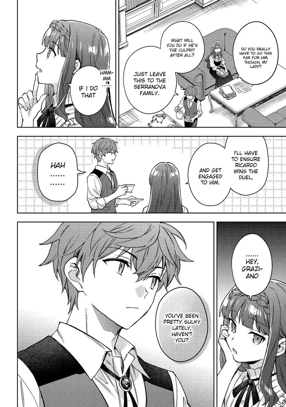 The Beloved Granddaughter of a Yakuza Family Was Reincarnated as the Daughter of a Gangster in an Otome Game Chapter 24 page 18 - Chapter 24