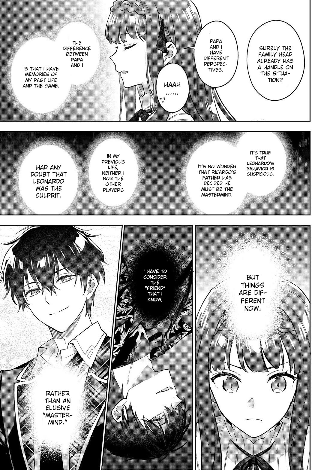 The Beloved Granddaughter of a Yakuza Family Was Reincarnated as the Daughter of a Gangster in an Otome Game Chapter 24 page 21 - Chapter 24