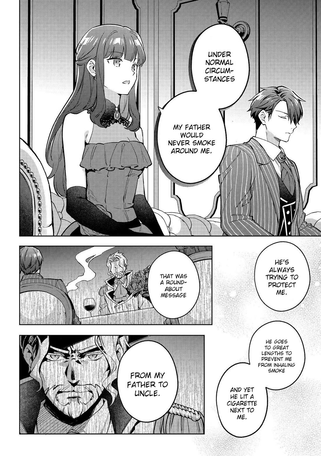 The Beloved Granddaughter of a Yakuza Family Was Reincarnated as the Daughter of a Gangster in an Otome Game Chapter 25 page 12 - Chapter 25