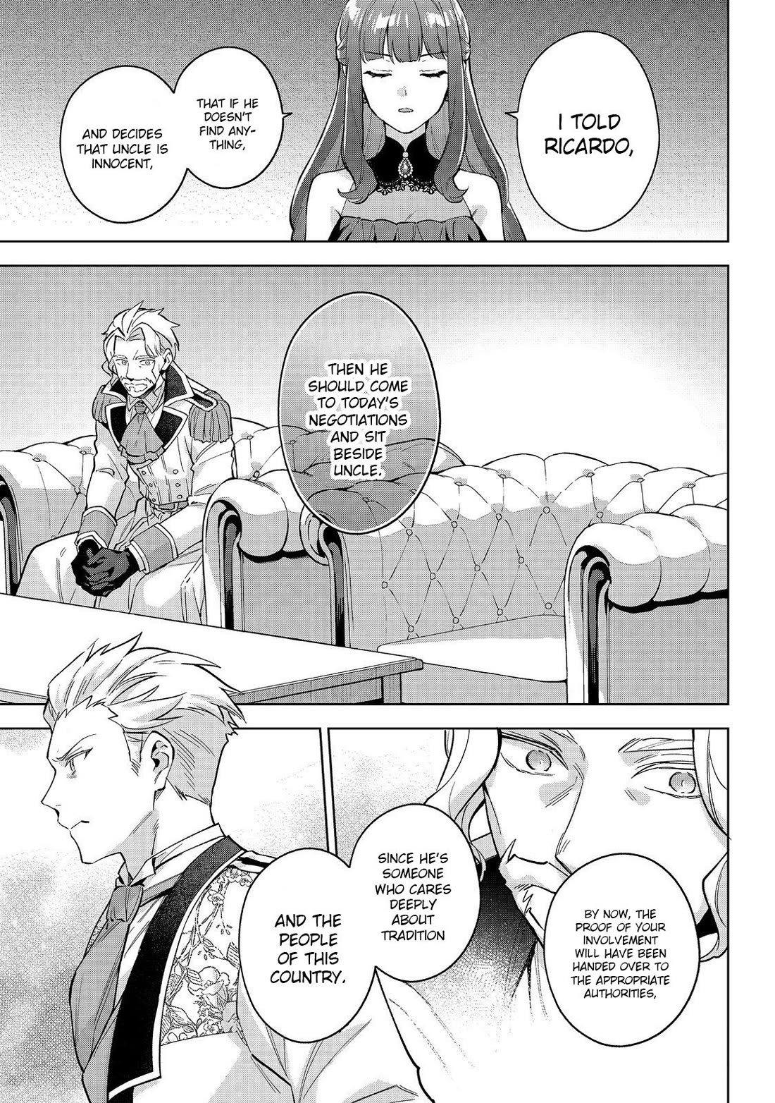 The Beloved Granddaughter of a Yakuza Family Was Reincarnated as the Daughter of a Gangster in an Otome Game Chapter 25 page 19 - Chapter 25