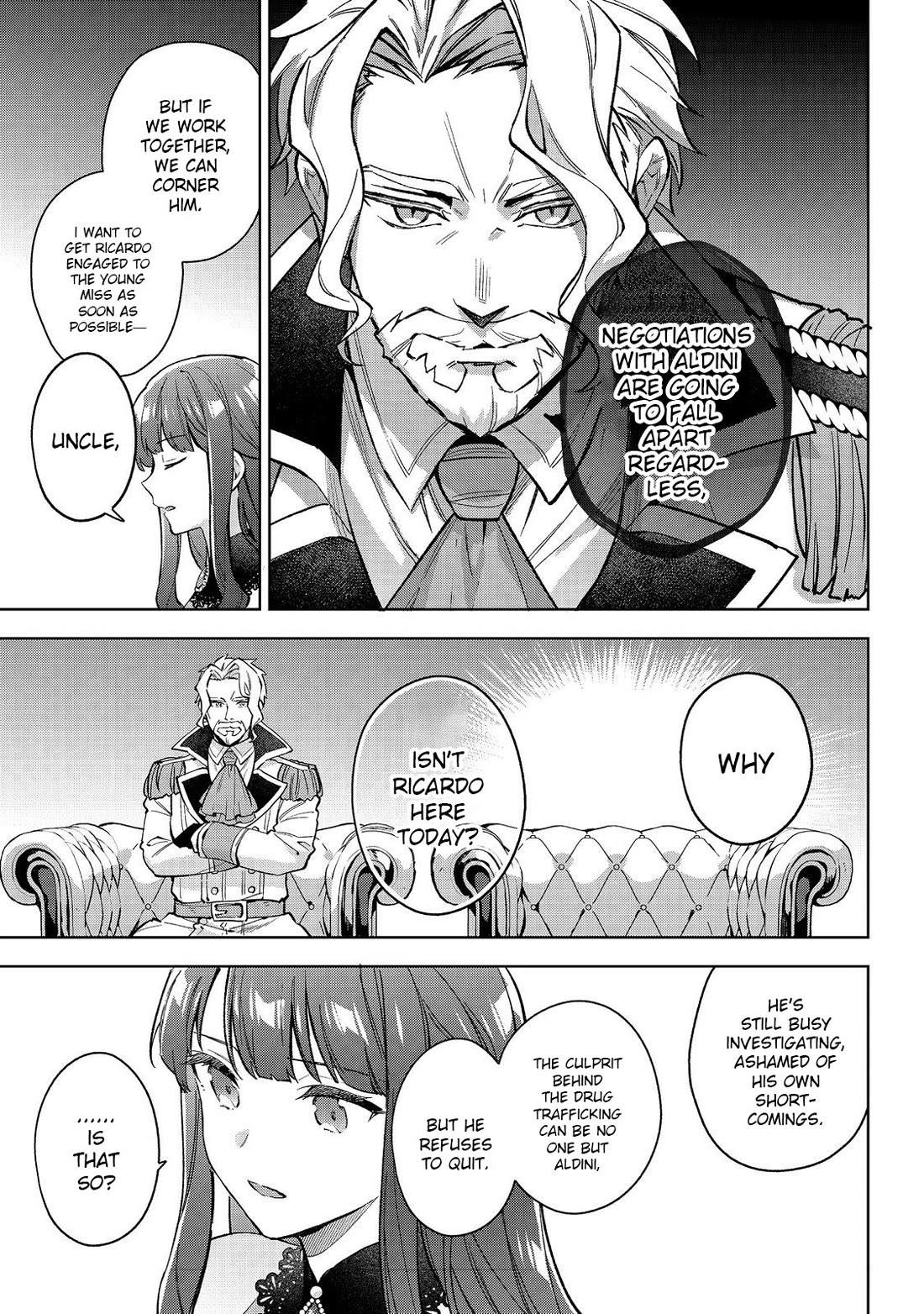 The Beloved Granddaughter of a Yakuza Family Was Reincarnated as the Daughter of a Gangster in an Otome Game Chapter 25 page 3 - Chapter 25