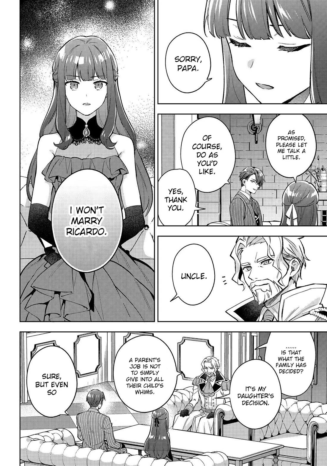 The Beloved Granddaughter of a Yakuza Family Was Reincarnated as the Daughter of a Gangster in an Otome Game Chapter 25 page 4 - Chapter 25