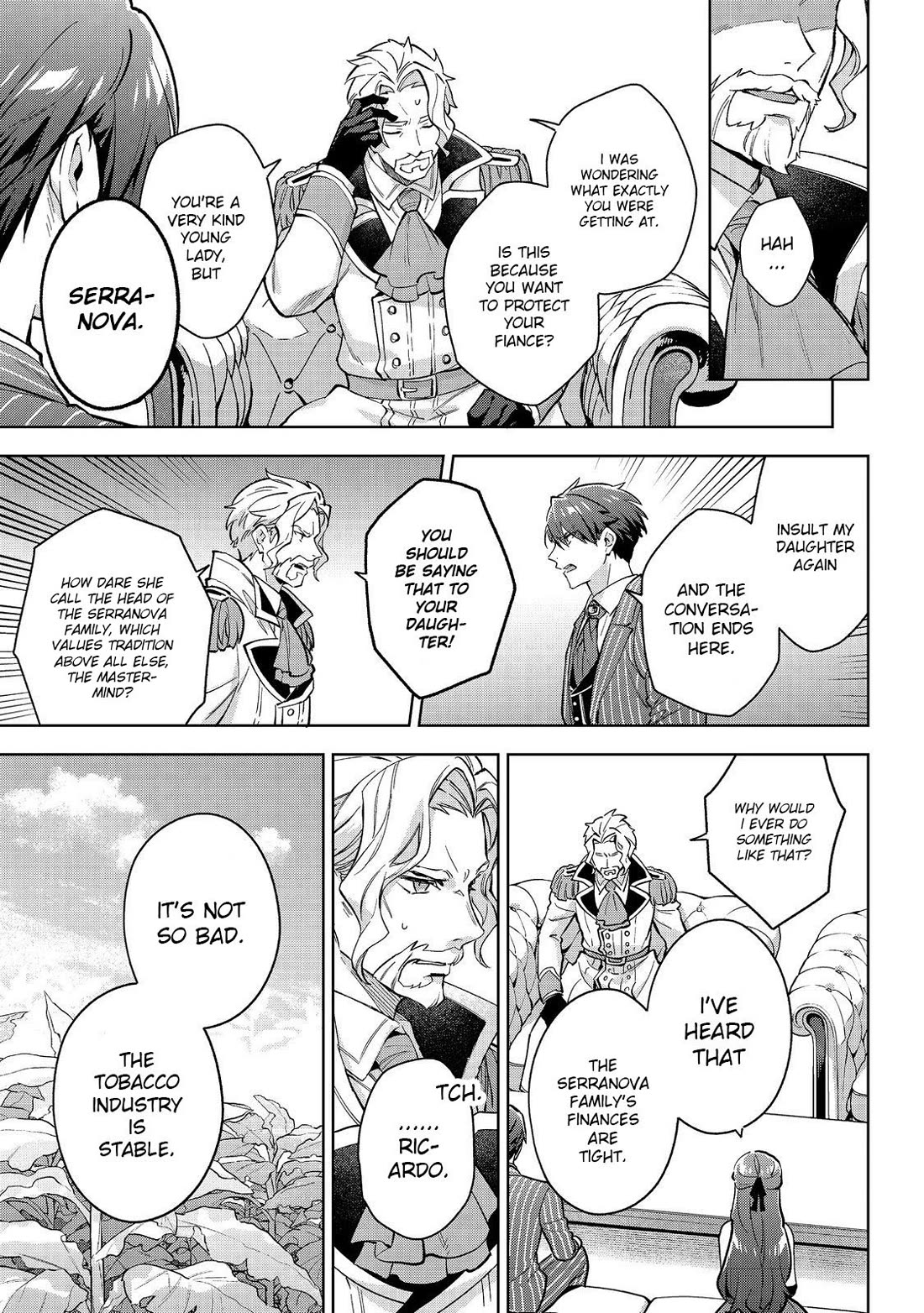 The Beloved Granddaughter of a Yakuza Family Was Reincarnated as the Daughter of a Gangster in an Otome Game Chapter 25 page 9 - Chapter 25