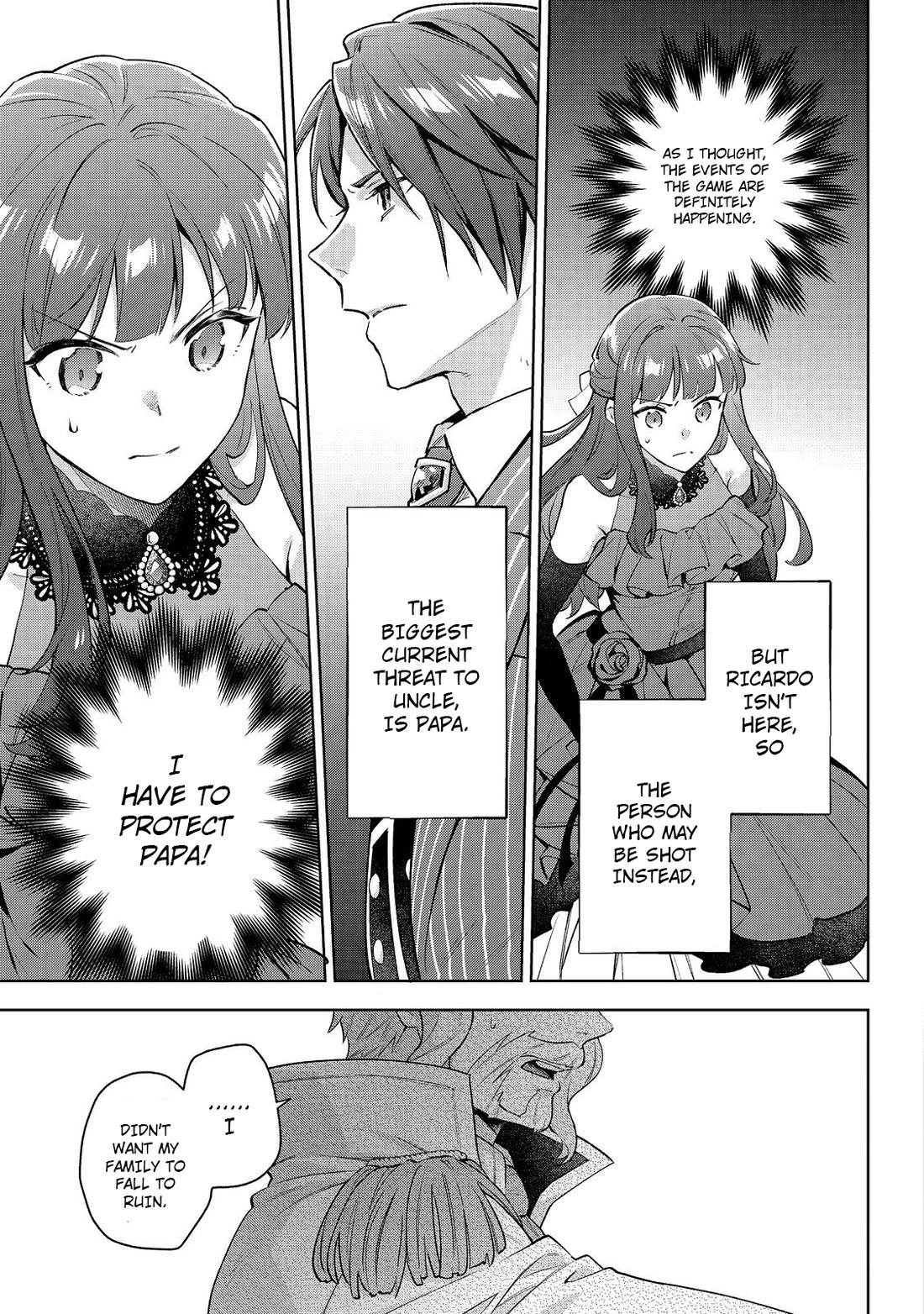 The Beloved Granddaughter of a Yakuza Family Was Reincarnated as the Daughter of a Gangster in an Otome Game Chapter 26 page 3 - Chapter 26