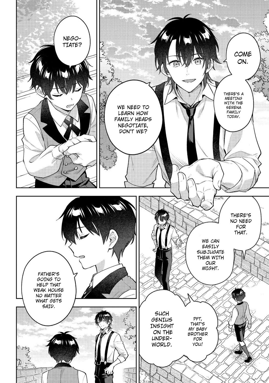 The Beloved Granddaughter of a Yakuza Family Was Reincarnated as the Daughter of a Gangster in an Otome Game Chapter 27 page 4 - Chapter 27