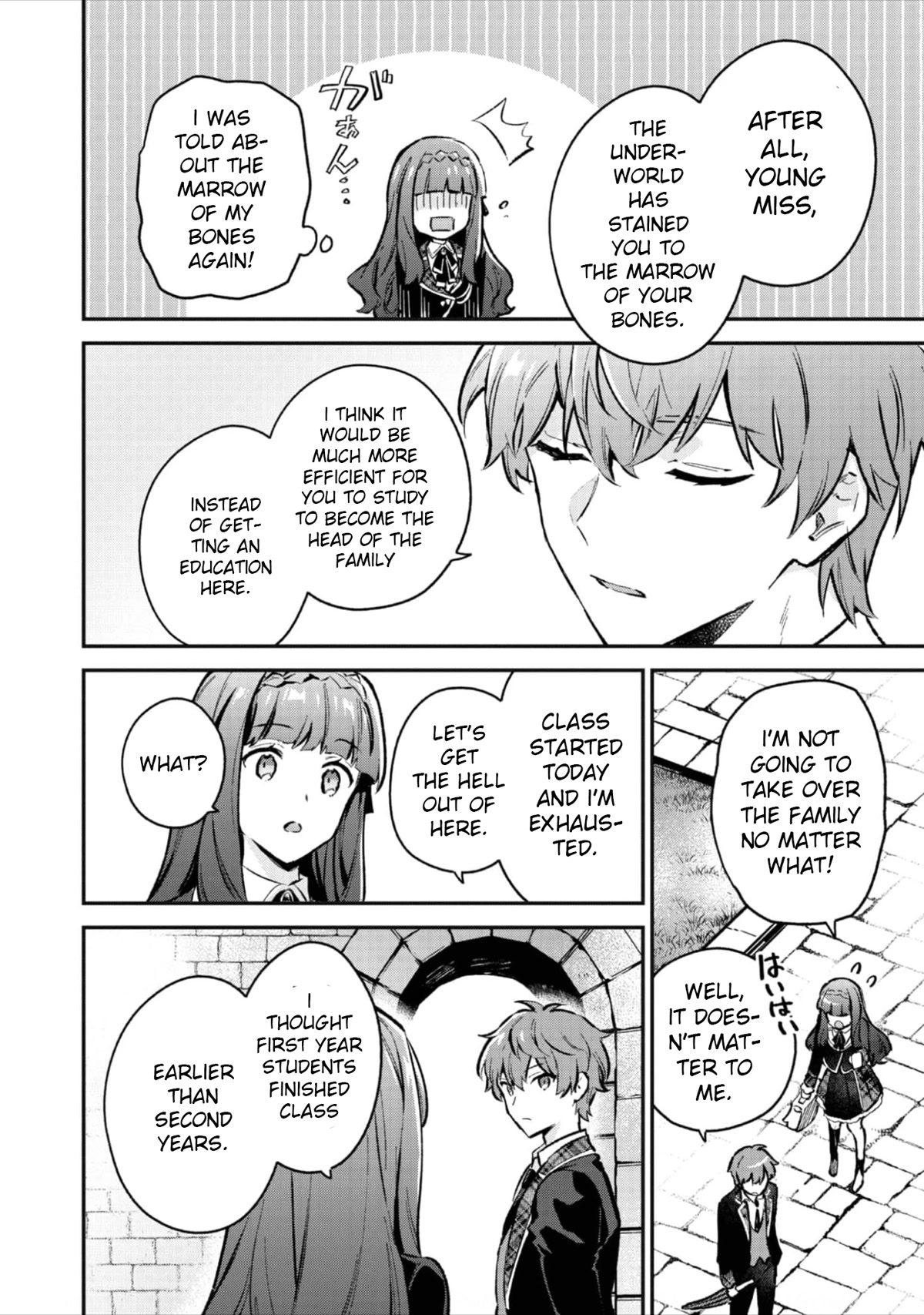 The Beloved Granddaughter of a Yakuza Family Was Reincarnated as the Daughter of a Gangster in an Otome Game Chapter 3 page 27 - Chapter 3