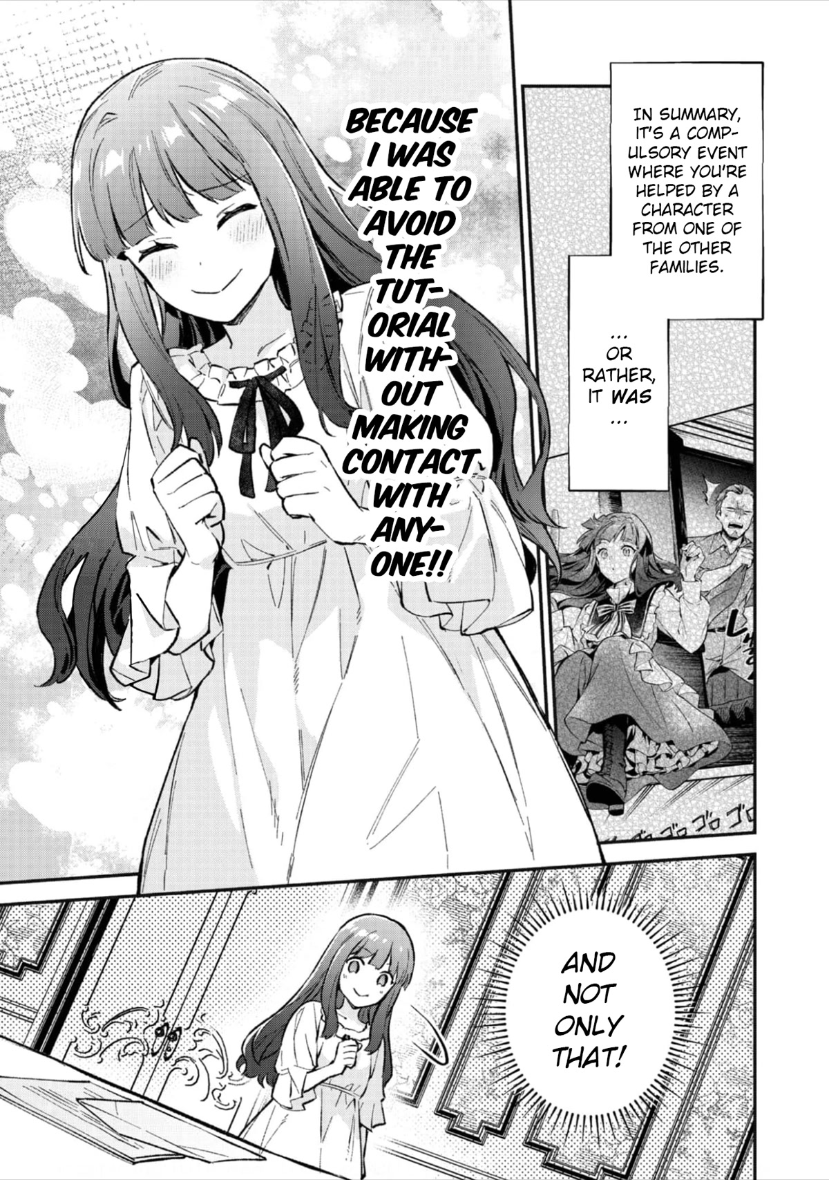 The Beloved Granddaughter of a Yakuza Family Was Reincarnated as the Daughter of a Gangster in an Otome Game Chapter 3 page 4 - Chapter 3