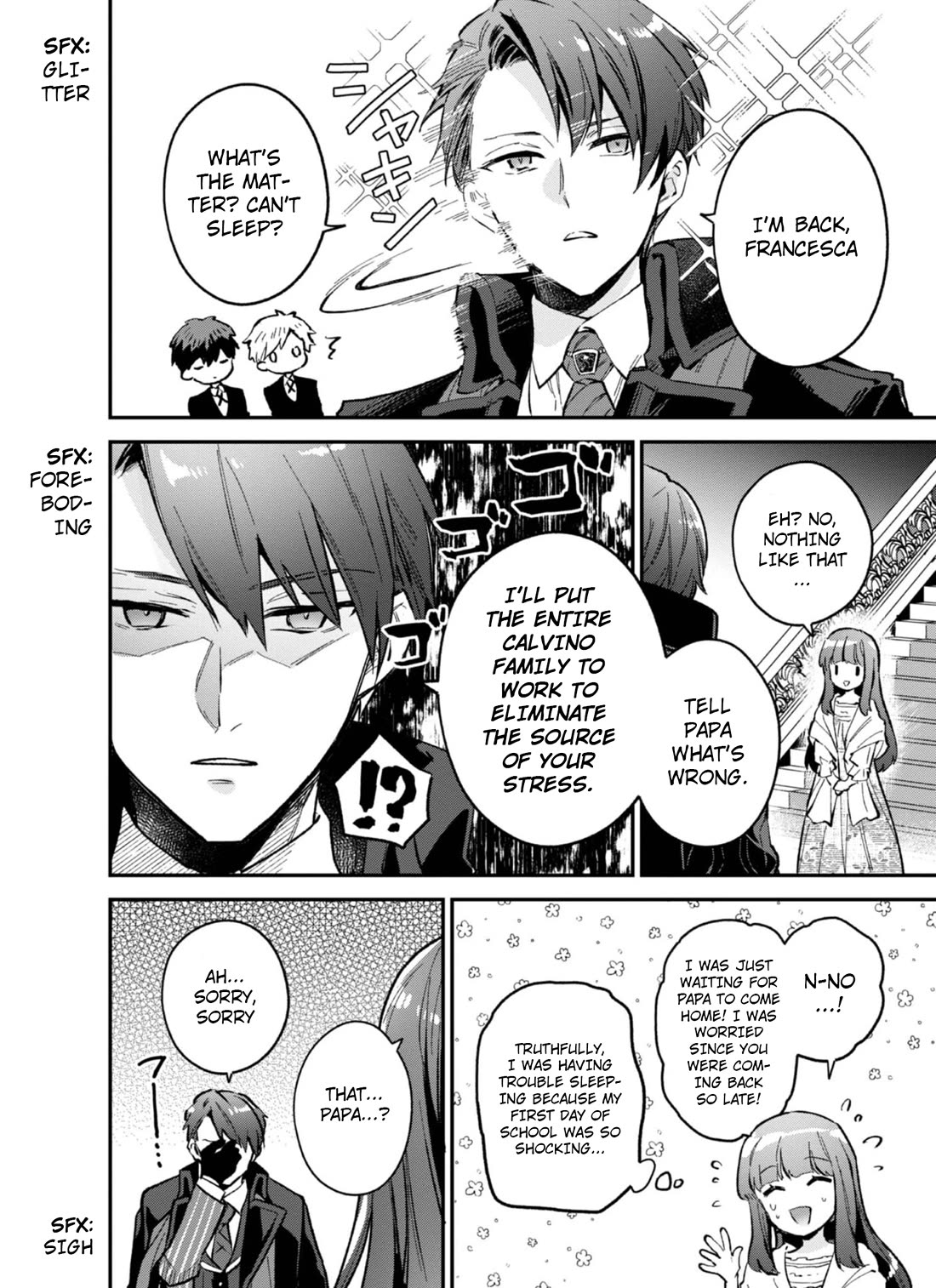 The Beloved Granddaughter of a Yakuza Family Was Reincarnated as the Daughter of a Gangster in an Otome Game Chapter 4.5 page 3 - Chapter 4.5: Extras