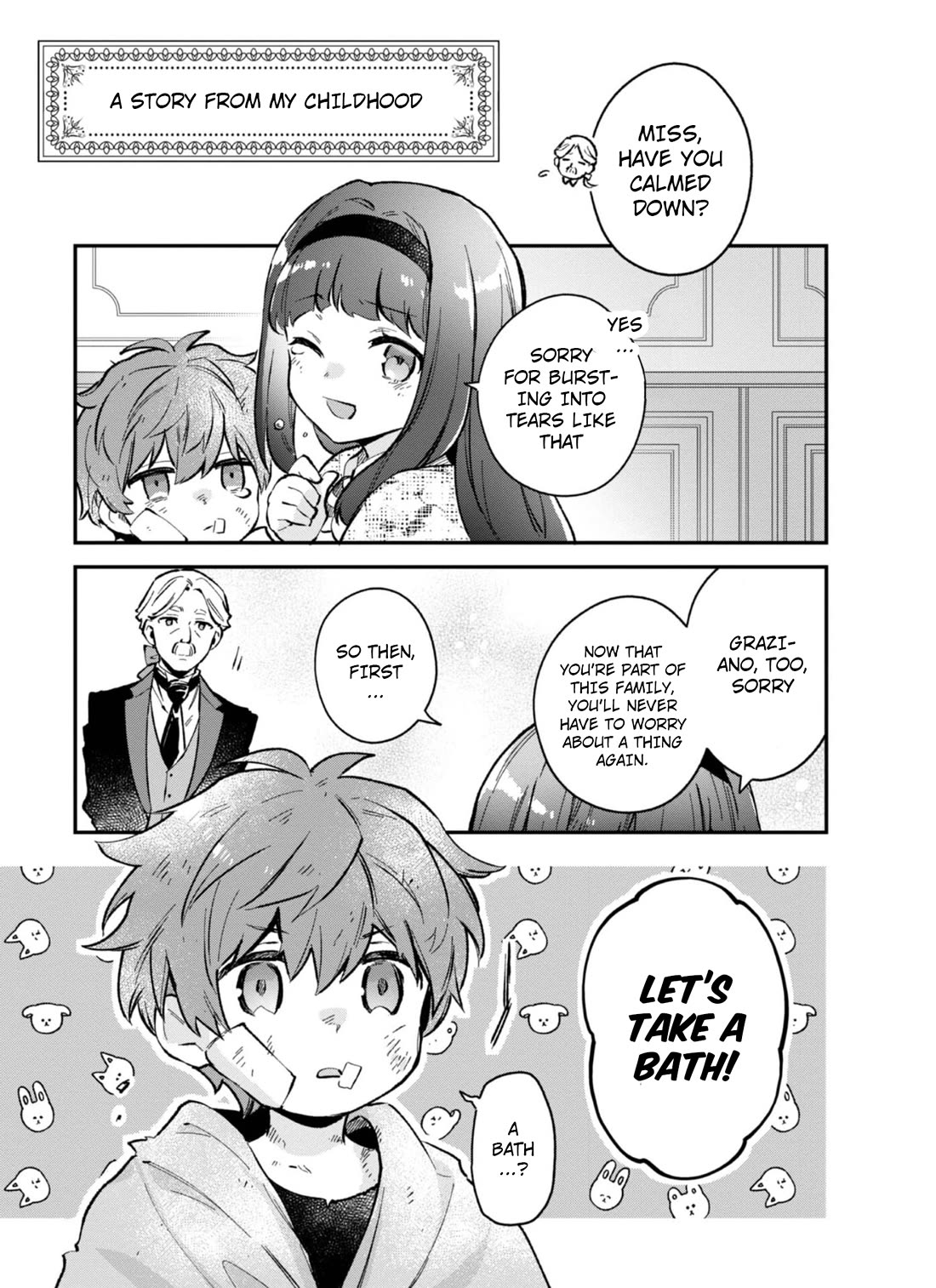 The Beloved Granddaughter of a Yakuza Family Was Reincarnated as the Daughter of a Gangster in an Otome Game Chapter 4.5 page 6 - Chapter 4.5: Extras