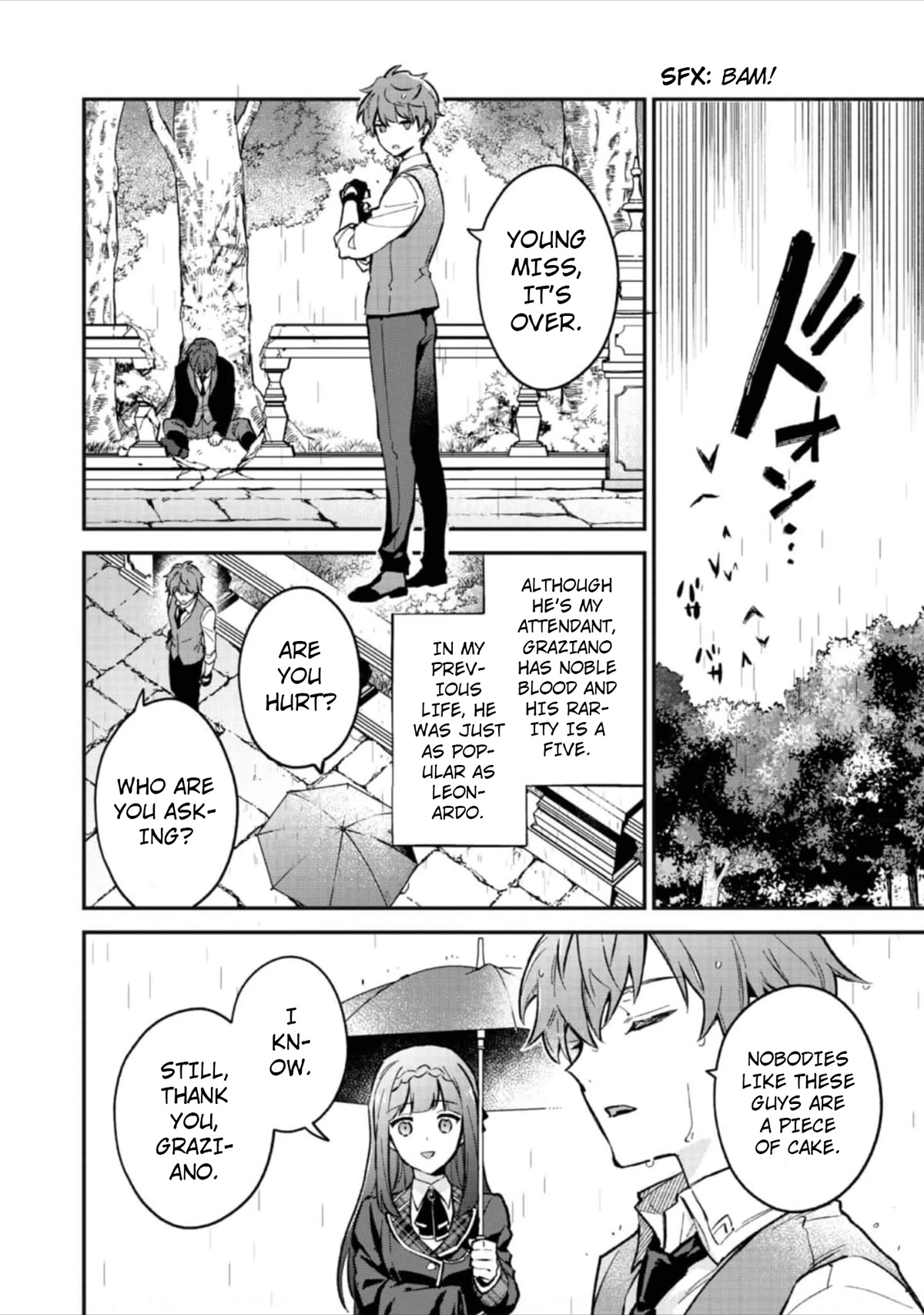 The Beloved Granddaughter of a Yakuza Family Was Reincarnated as the Daughter of a Gangster in an Otome Game Chapter 4 page 5 - Chapter 4