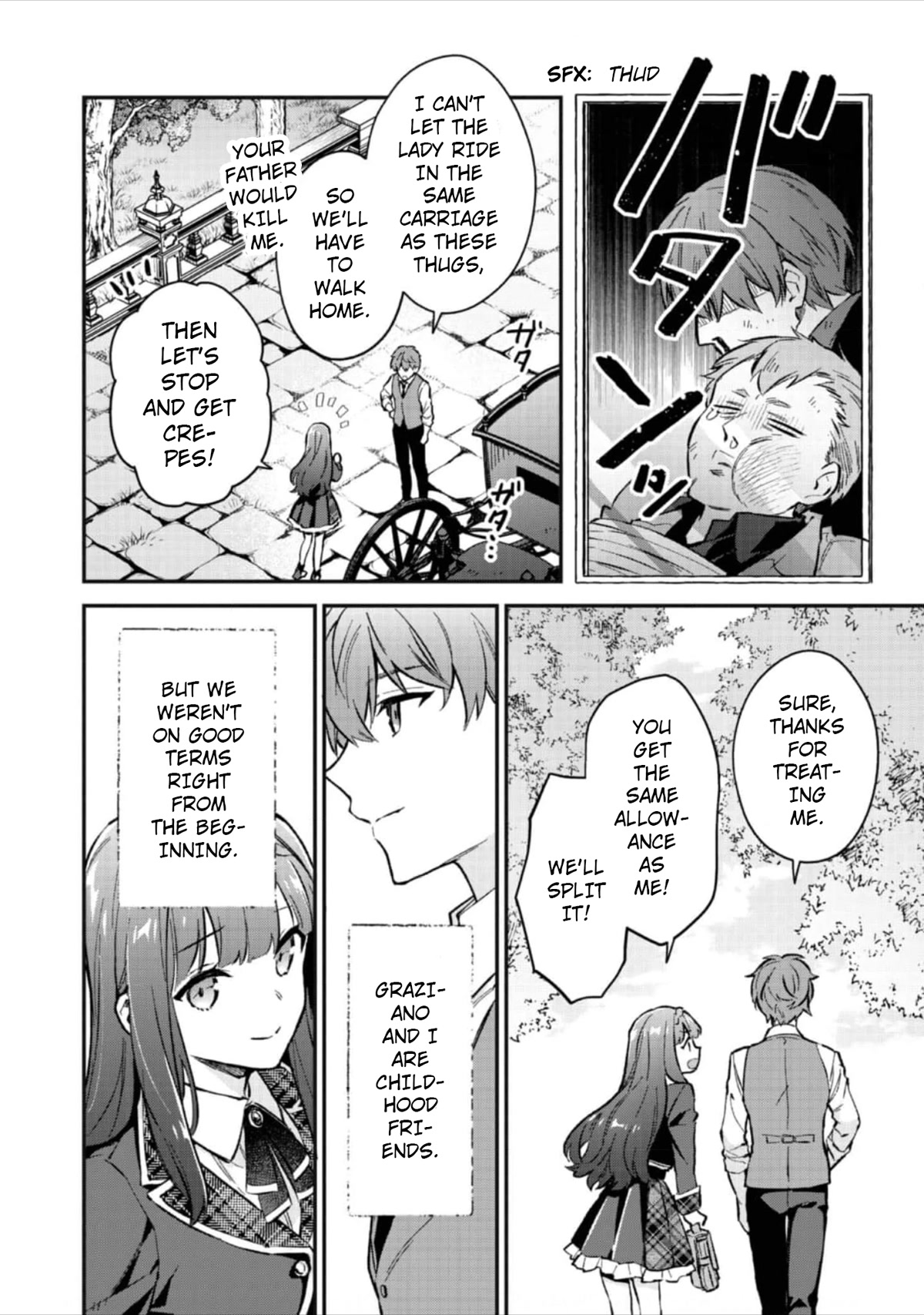 The Beloved Granddaughter of a Yakuza Family Was Reincarnated as the Daughter of a Gangster in an Otome Game Chapter 4 page 7 - Chapter 4