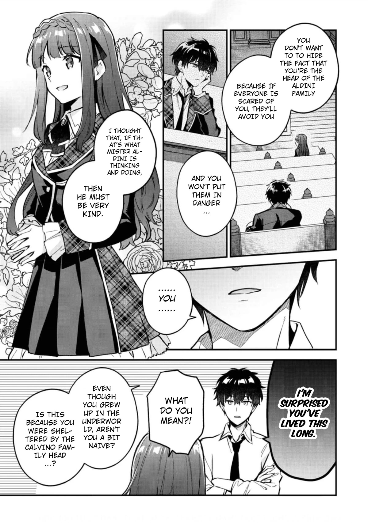The Beloved Granddaughter of a Yakuza Family Was Reincarnated as the Daughter of a Gangster in an Otome Game Chapter 5 page 14 - Chapter 5