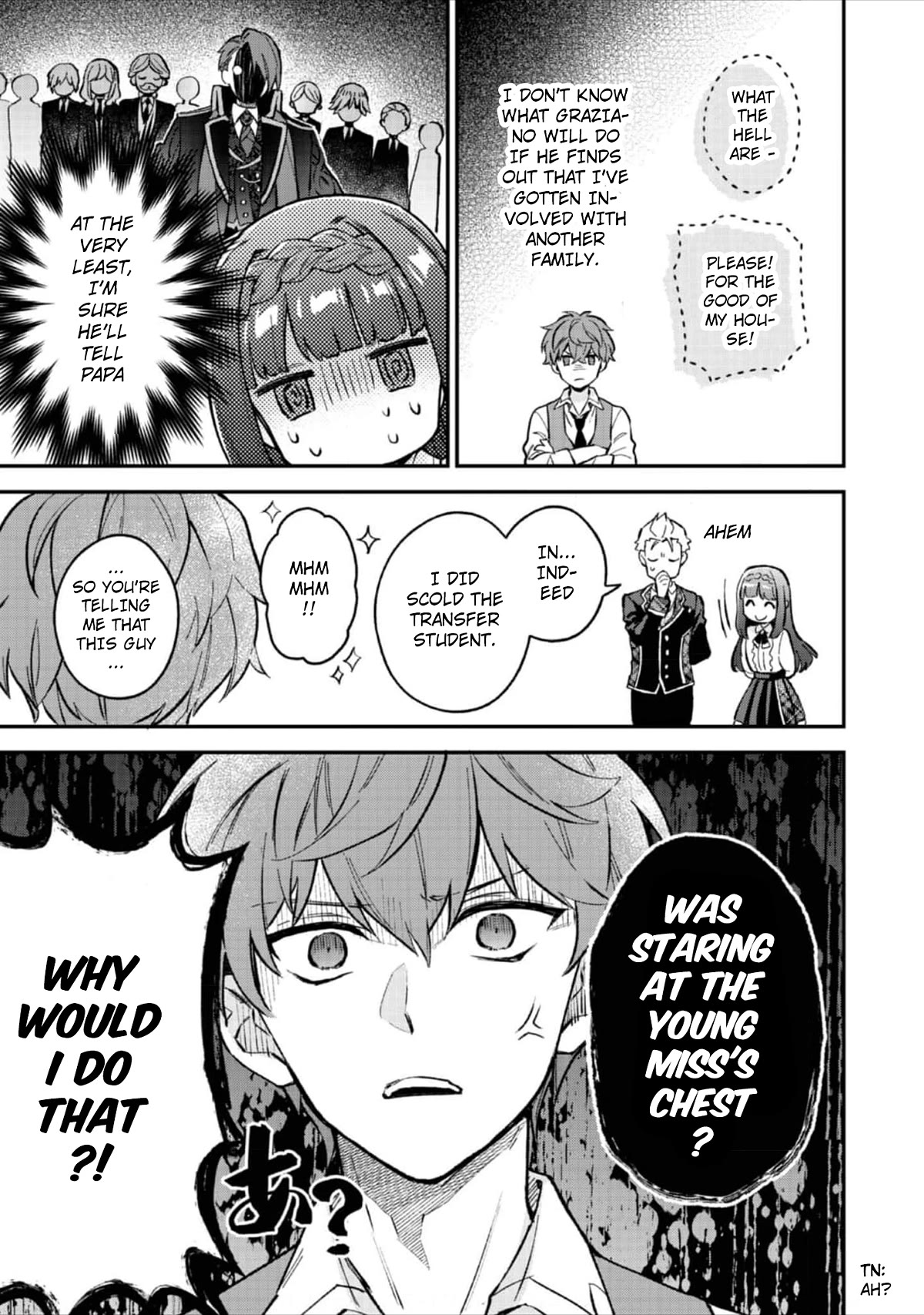 The Beloved Granddaughter of a Yakuza Family Was Reincarnated as the Daughter of a Gangster in an Otome Game Chapter 6 page 18 - Chapter 6