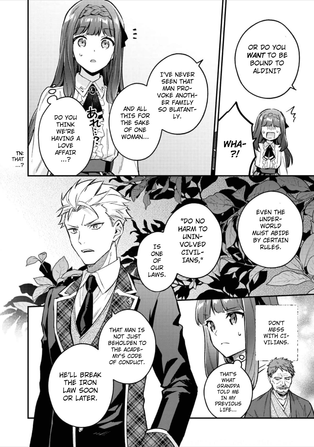 The Beloved Granddaughter of a Yakuza Family Was Reincarnated as the Daughter of a Gangster in an Otome Game Chapter 6 page 9 - Chapter 6