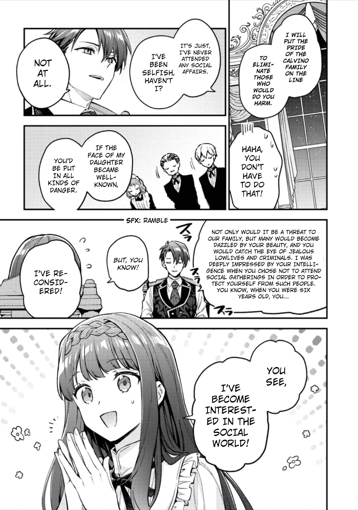 The Beloved Granddaughter of a Yakuza Family Was Reincarnated as the Daughter of a Gangster in an Otome Game Chapter 7 page 24 - Chapter 7