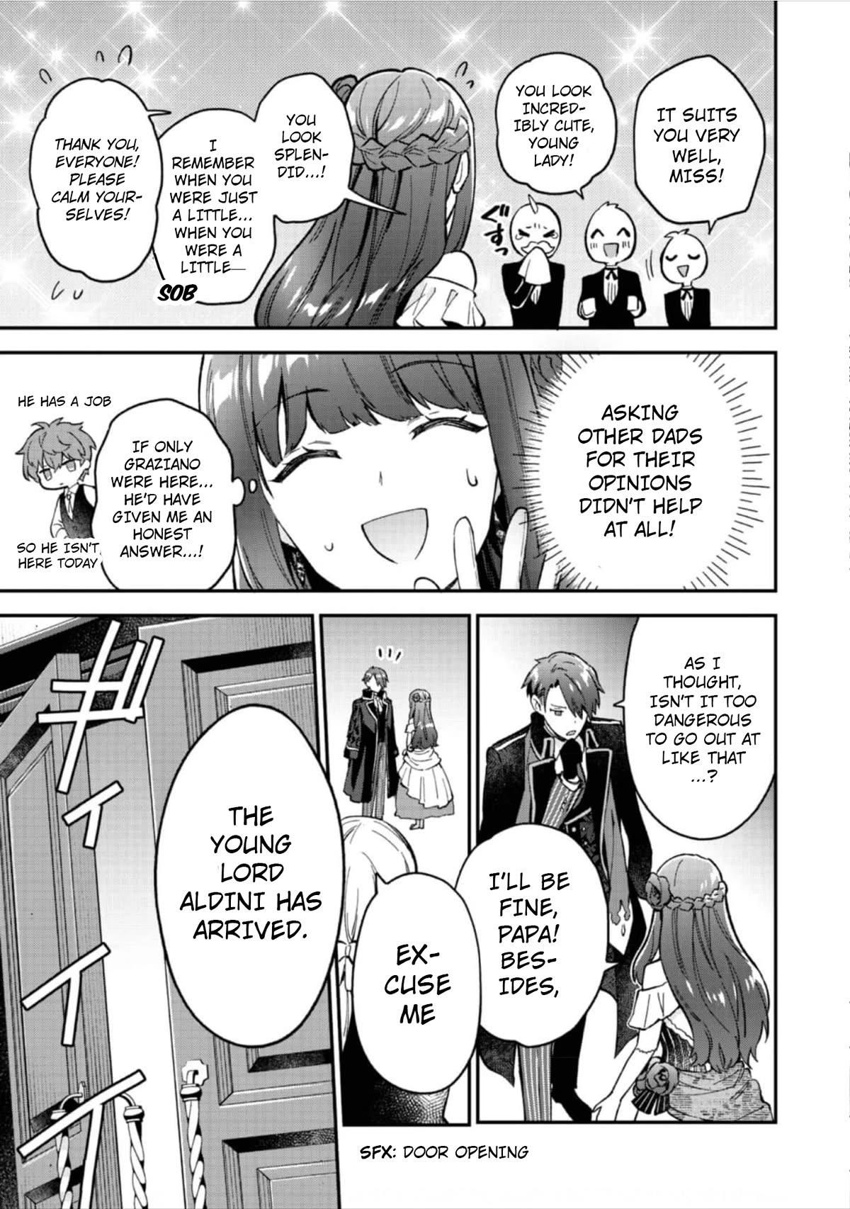The Beloved Granddaughter of a Yakuza Family Was Reincarnated as the Daughter of a Gangster in an Otome Game Chapter 8 page 4 - Chapter 8