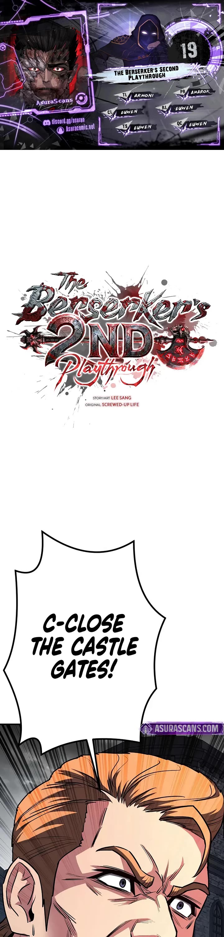 The Berserker's Second Playthrough Chapter 19 page 1 - Chapter 19