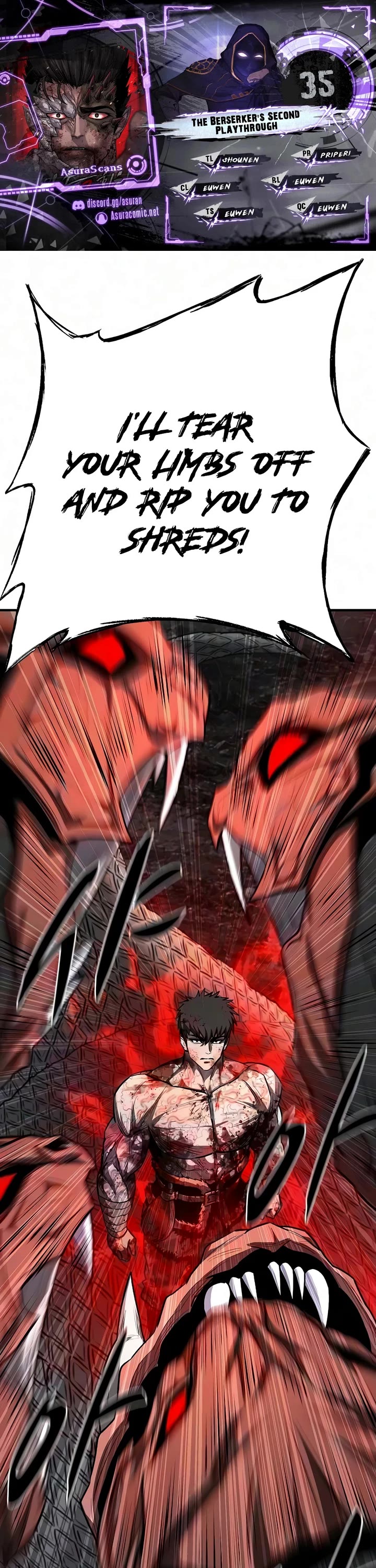 The Berserker's Second Playthrough Chapter 35 page 1 - Chapter 35