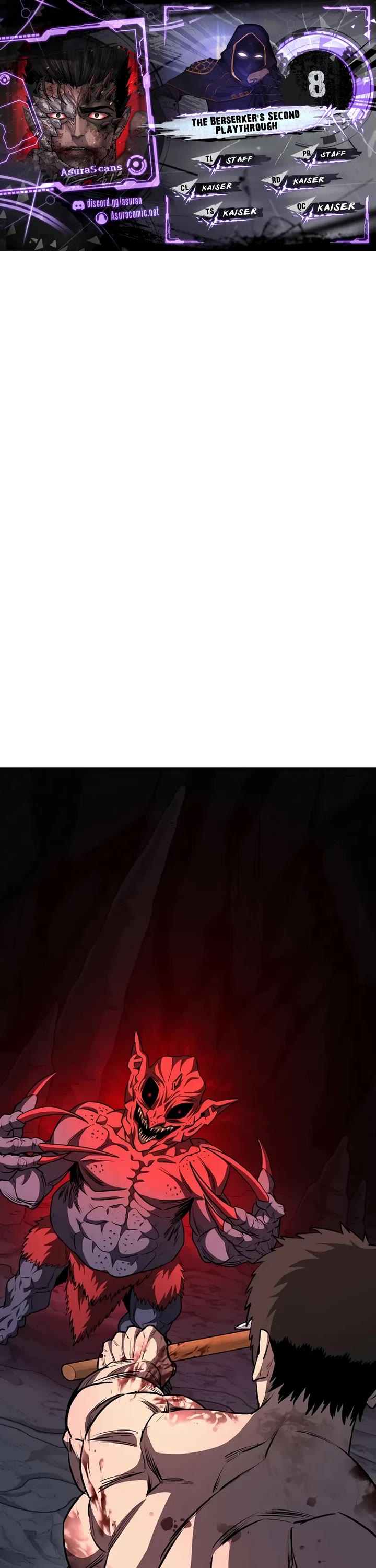 The Berserker's Second Playthrough Chapter 8 page 1 - Chapter 8