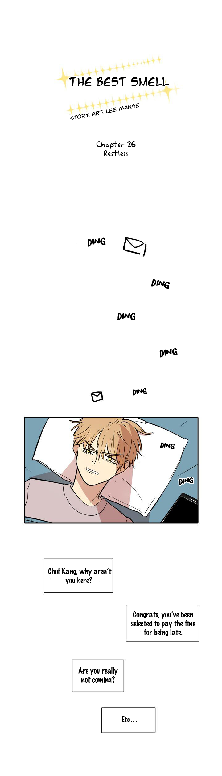 The Best Smell Chapter 26 page 3 - Chapter 26: Restless