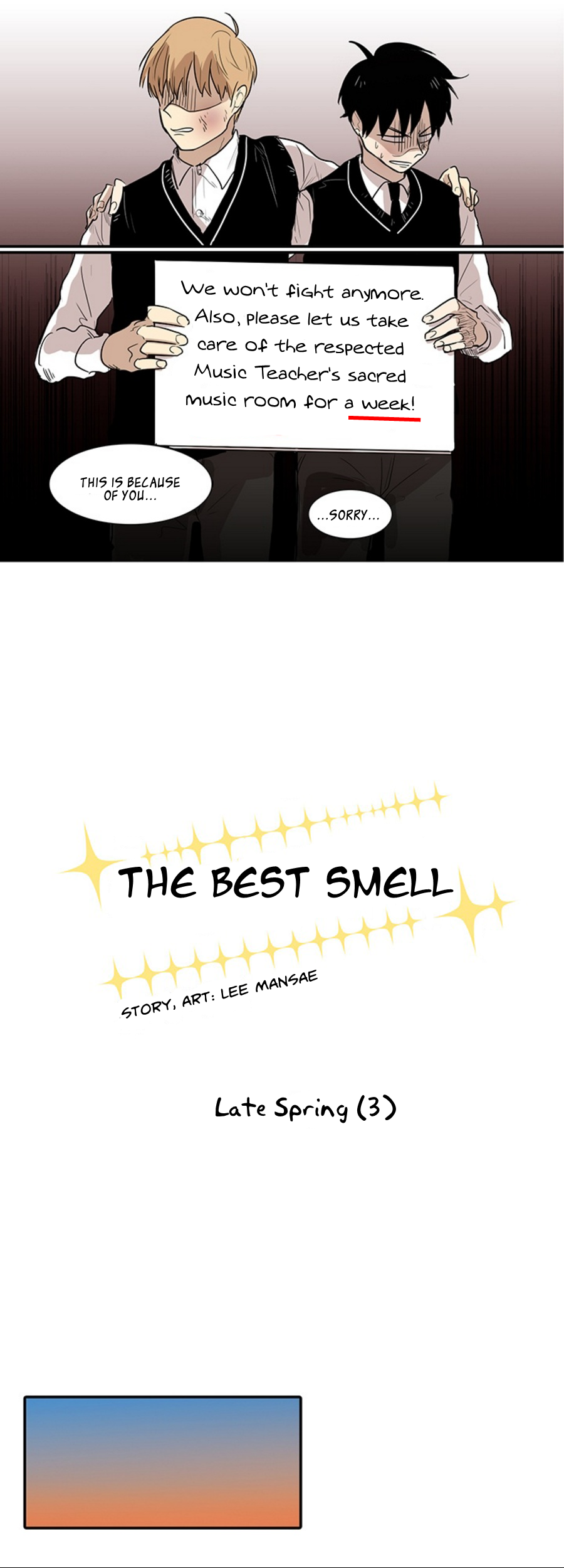 The Best Smell Chapter 3 page 6 - Chapter 3 : Late Spring (3)