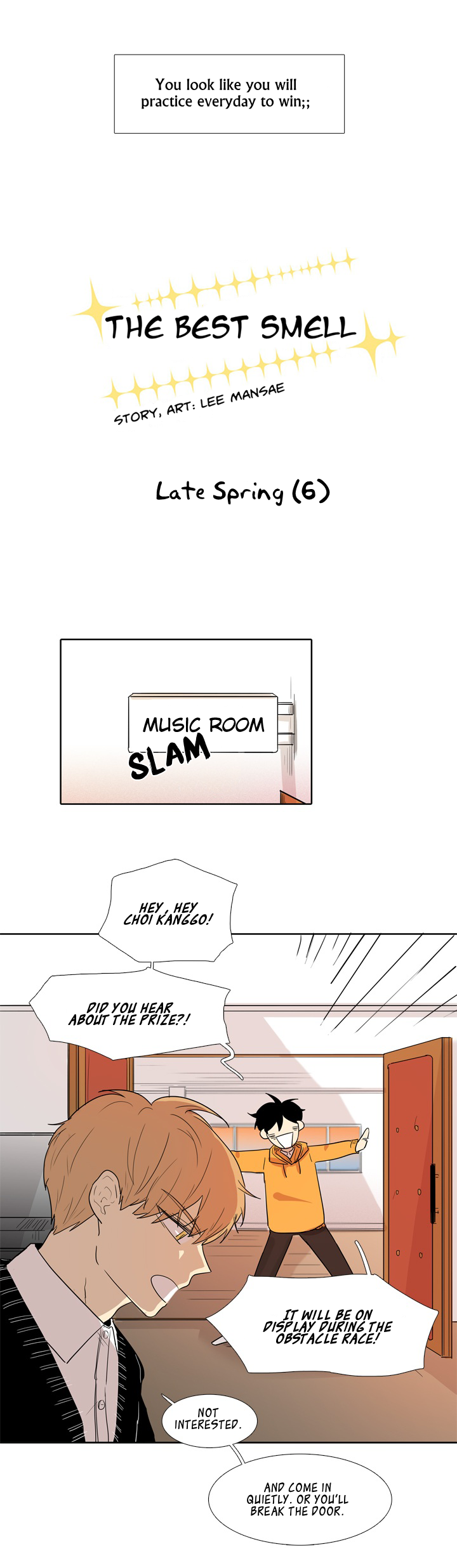 The Best Smell Chapter 6 page 4 - Chapter 6 : Late Spring (6)
