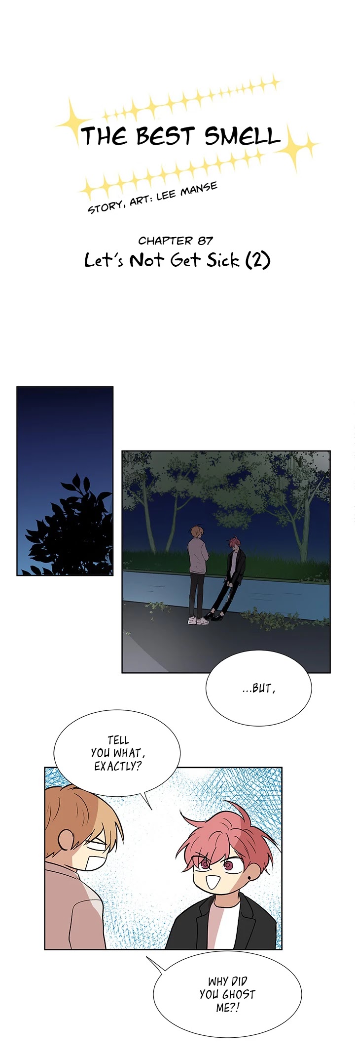 The Best Smell Chapter 87 page 5 - Chapter 87: Let's Not Get Sick (2)