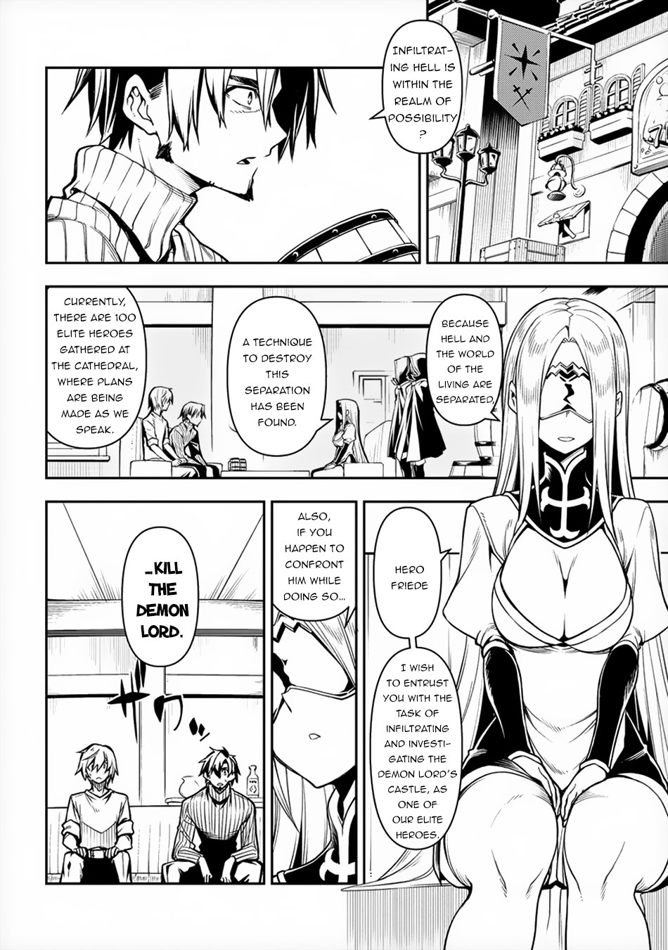The Betrayed Hero Who Was Reincarnated as the Strongest Demon Lord Chapter 1 page 3 - Chapter 1