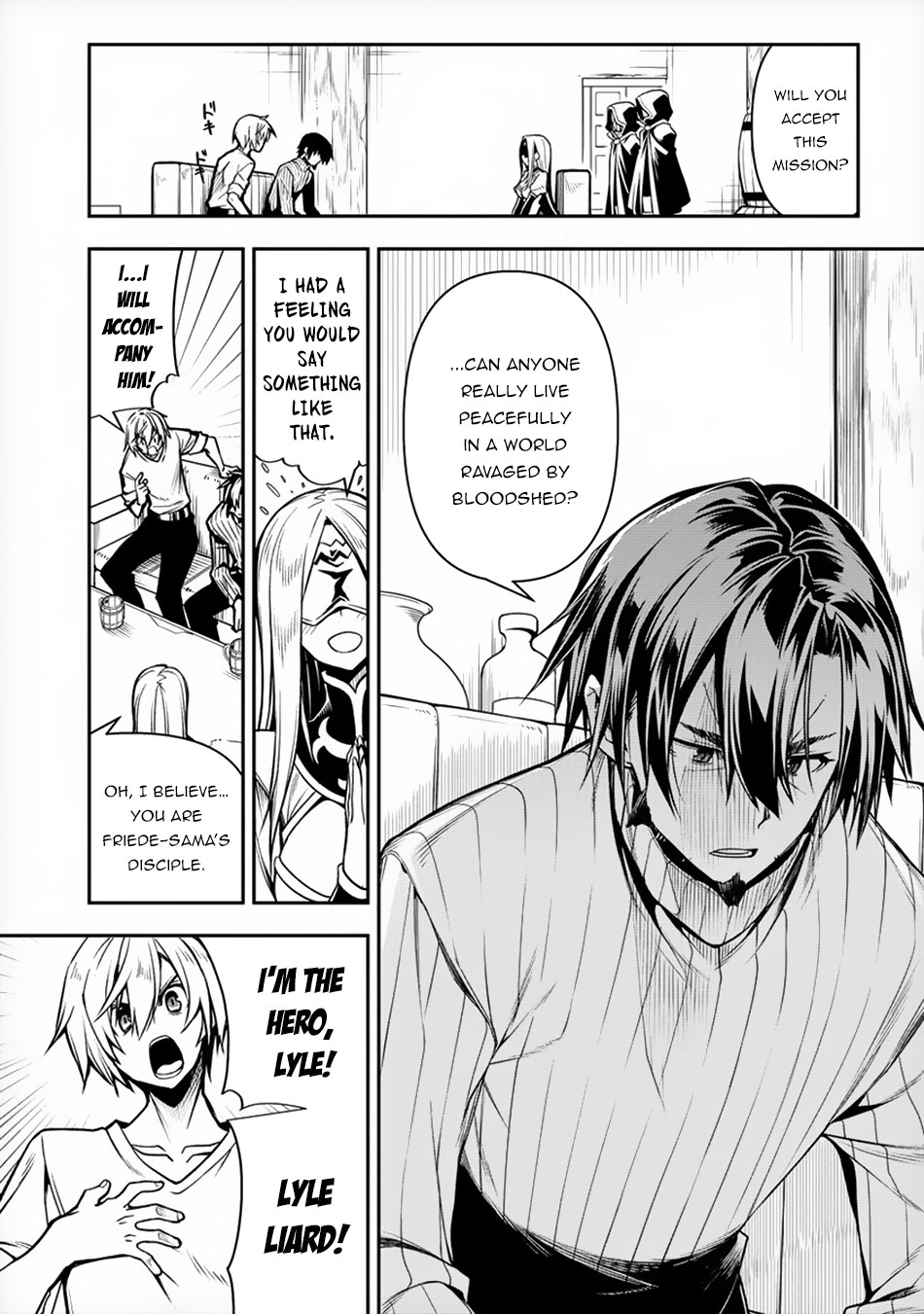 The Betrayed Hero Who Was Reincarnated as the Strongest Demon Lord Chapter 1 page 4 - Chapter 1