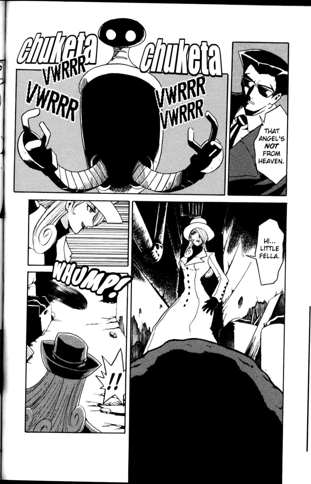 The Big O Chapter 10 page 12 - Chapter 10: Unto us a Beast is Born