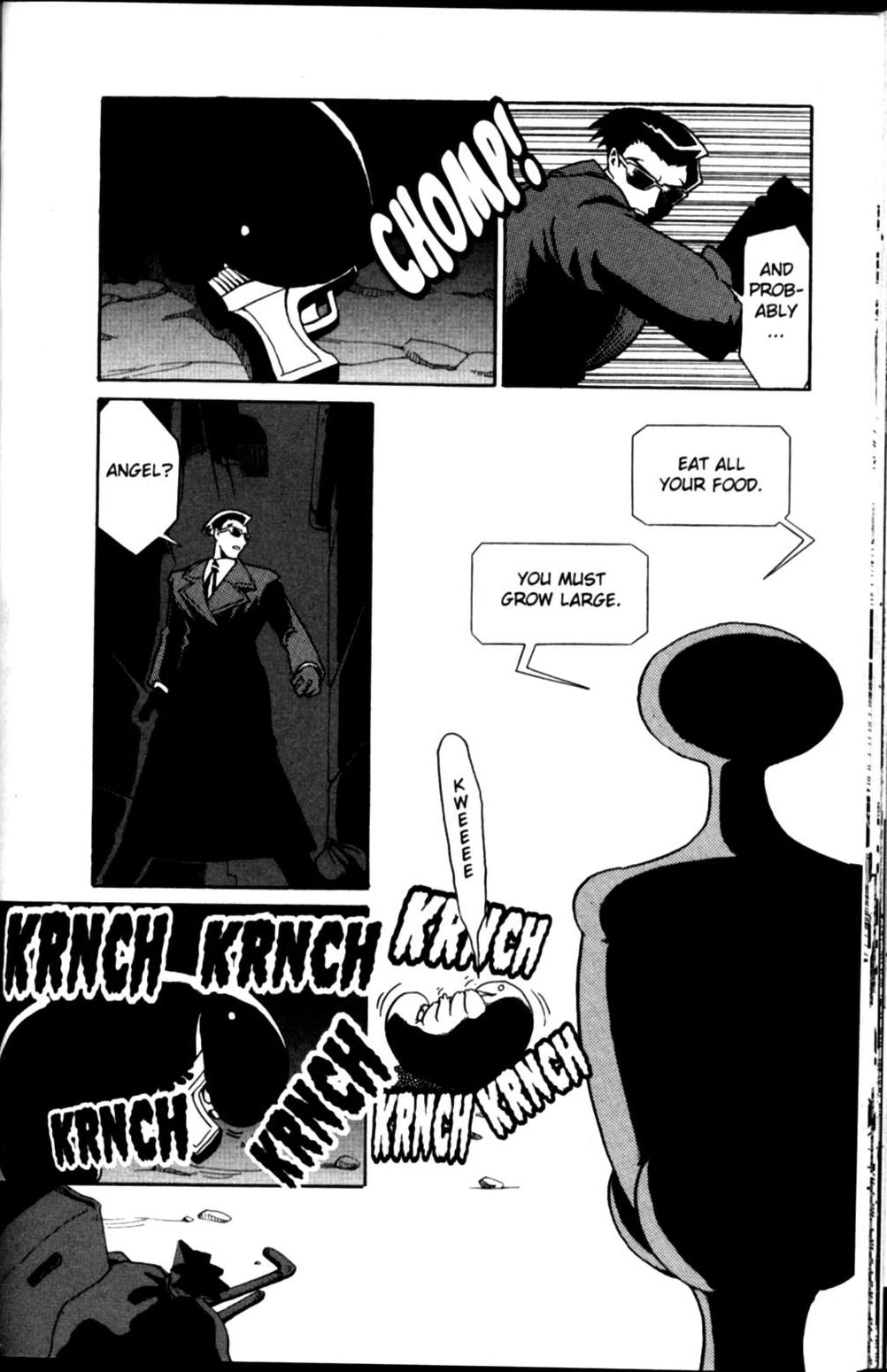 The Big O Chapter 10 page 14 - Chapter 10: Unto us a Beast is Born