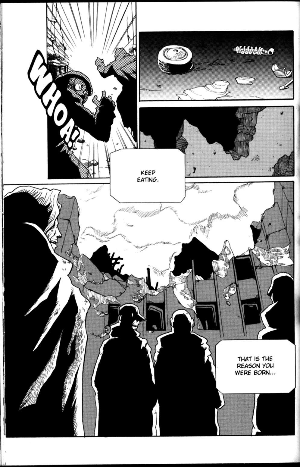 The Big O Chapter 10 page 17 - Chapter 10: Unto us a Beast is Born