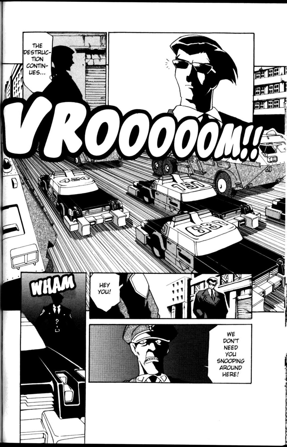 The Big O Chapter 10 page 18 - Chapter 10: Unto us a Beast is Born