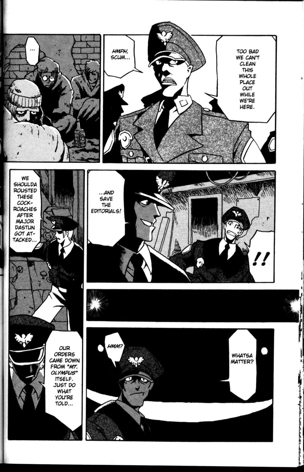 The Big O Chapter 10 page 20 - Chapter 10: Unto us a Beast is Born