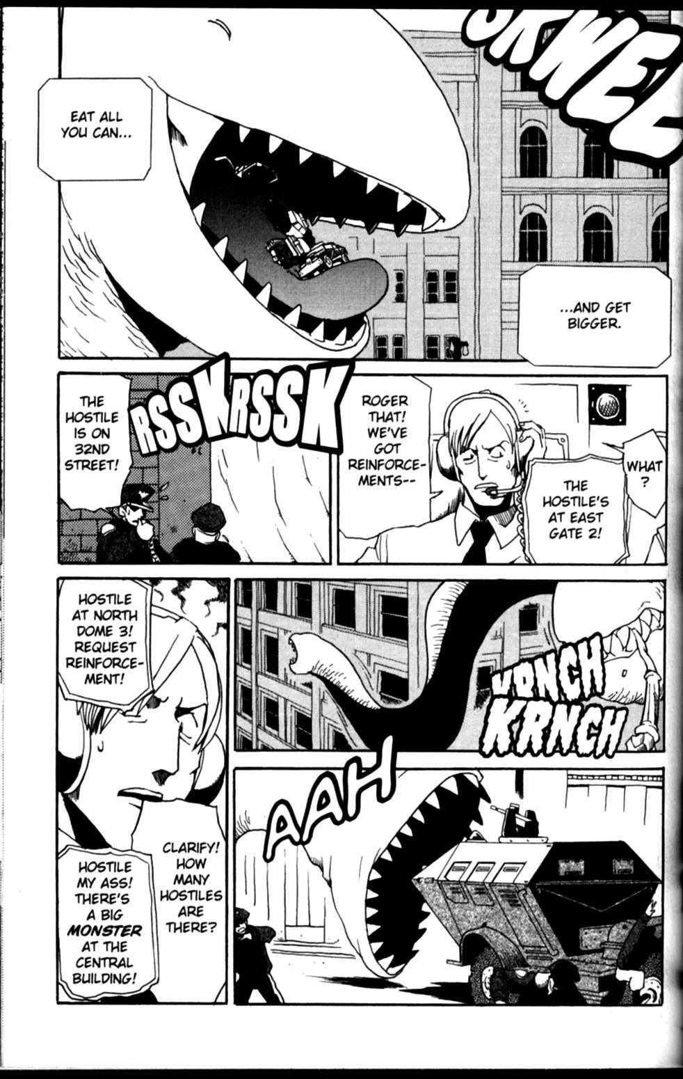 The Big O Chapter 10 page 29 - Chapter 10: Unto us a Beast is Born