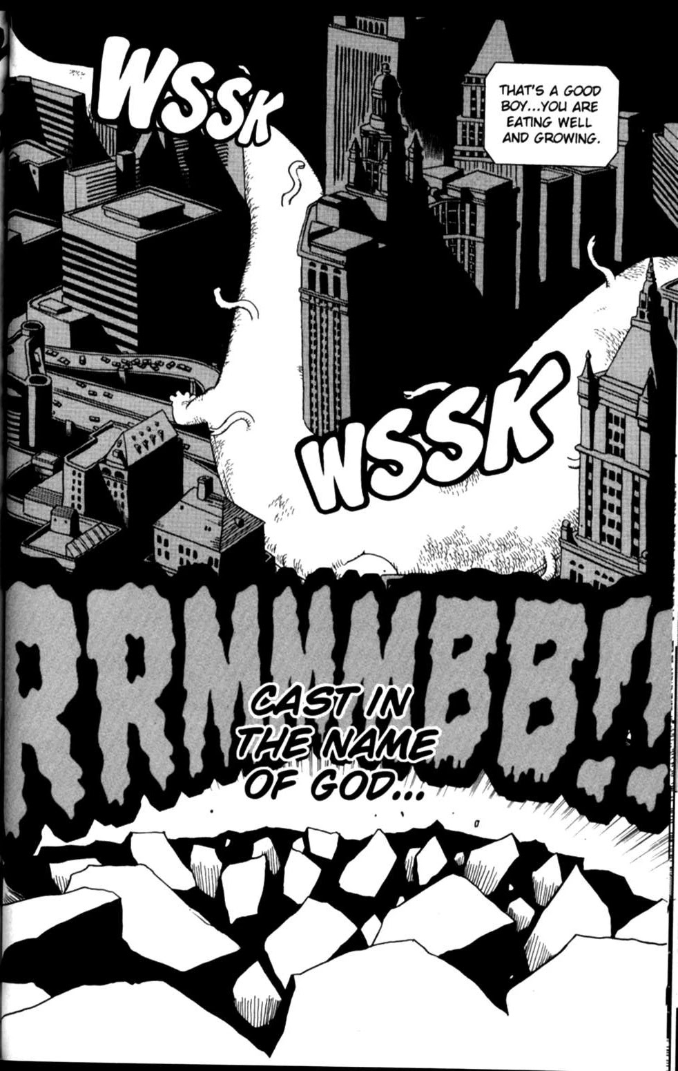 The Big O Chapter 10 page 30 - Chapter 10: Unto us a Beast is Born