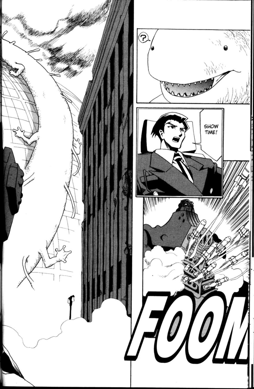The Big O Chapter 10 page 32 - Chapter 10: Unto us a Beast is Born