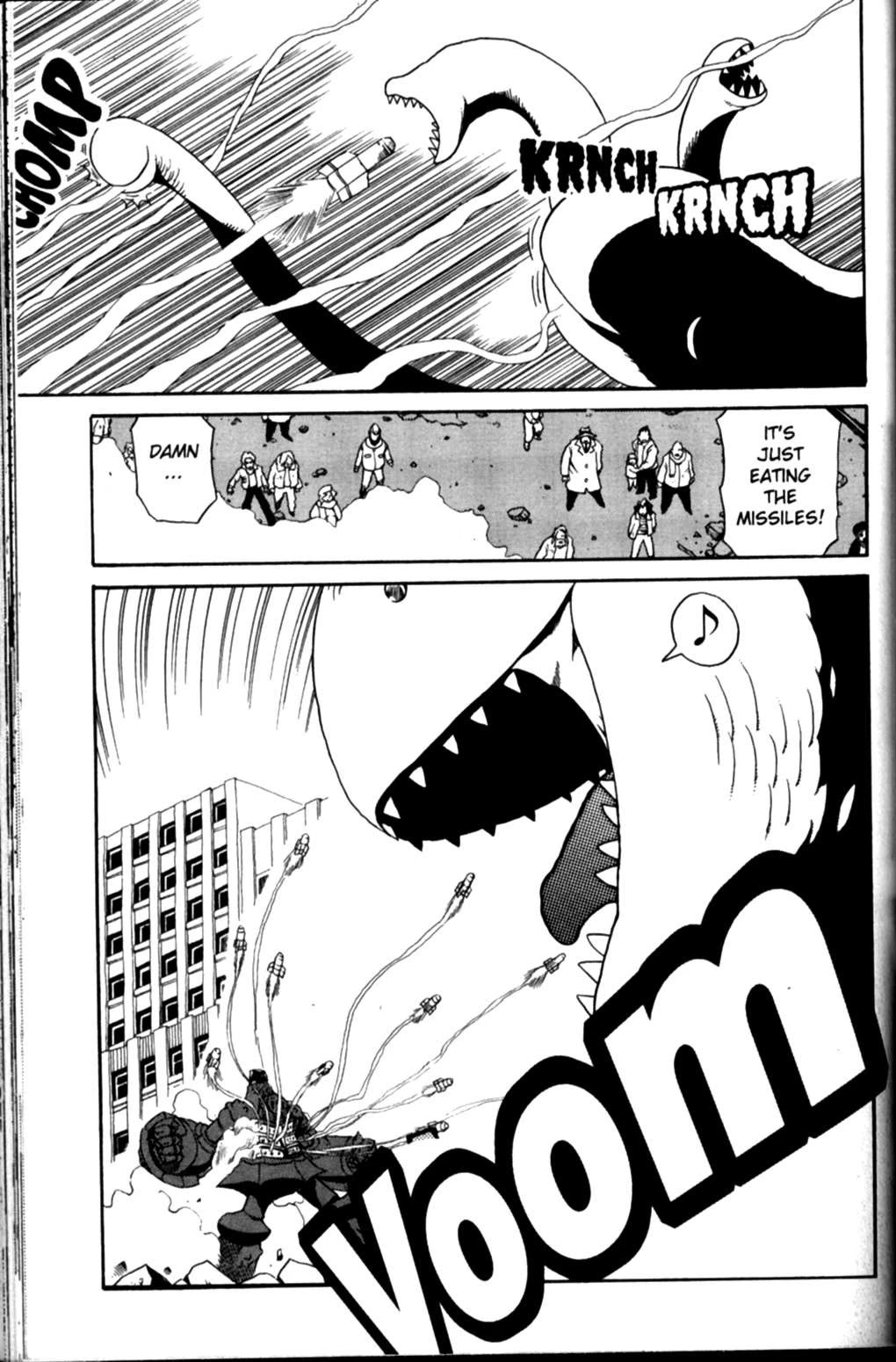 The Big O Chapter 10 page 33 - Chapter 10: Unto us a Beast is Born