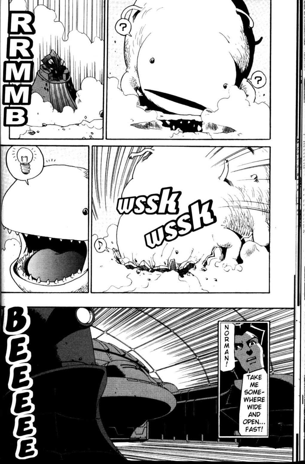 The Big O Chapter 10 page 34 - Chapter 10: Unto us a Beast is Born